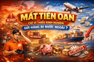 MẤT TIỀN OAN CHỈ VÌ THIẾU KINH NGHIỆM GỬI HÀNG ĐI NƯỚC NGOÀI?